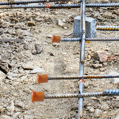 Mushroom Rebar Cap for 3/8" to 1" Rebar (200 Pieces/Box)