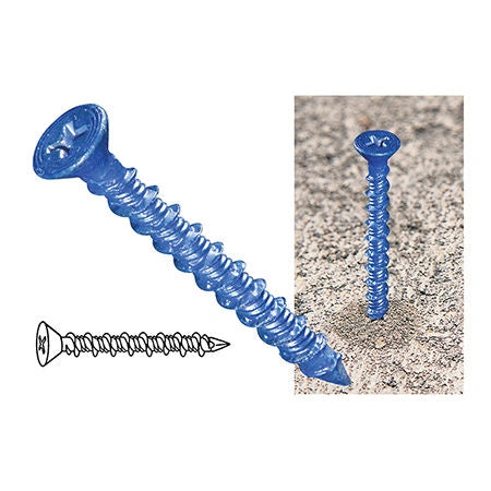 1-3/4" Masonry Tapcon Screw (1,000 Pieces/Box)