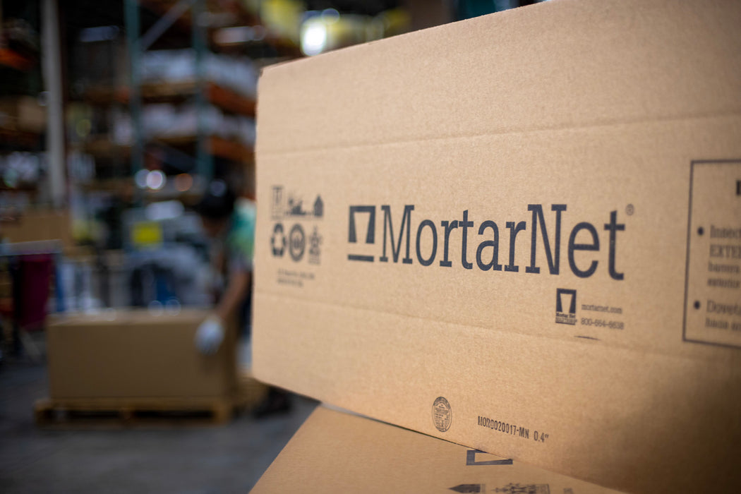 Mortar Net with Insect Barrier