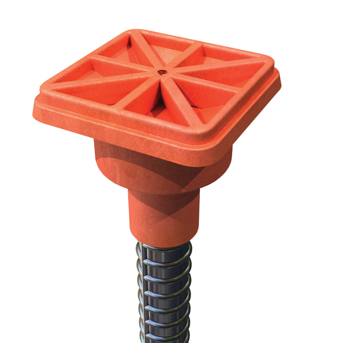 Hohmann & Barnard Osha Rebar Caps (25 Pieces/Box)