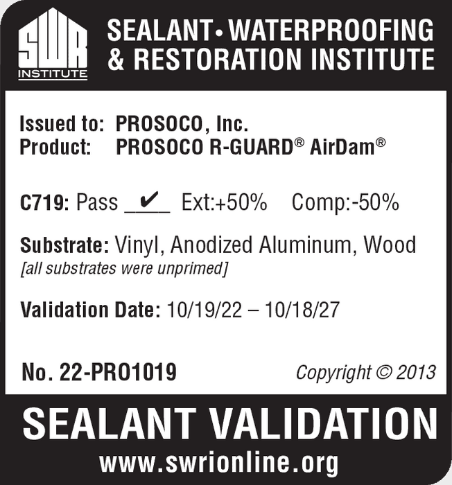 PROSOCO R-Guard AirDam