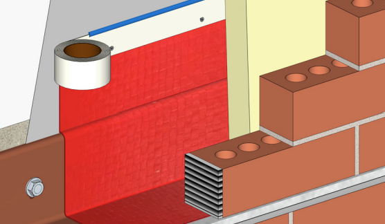 York No-Bow Termination Strip 2" x 50' (4 Rolls/Box)