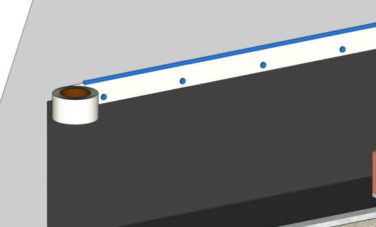 York No-Bow Termination Strip 2" x 50' (4 Rolls/Box)