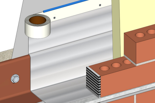 York No-Bow Termination Strip 2" x 50' (4 Rolls/Box)