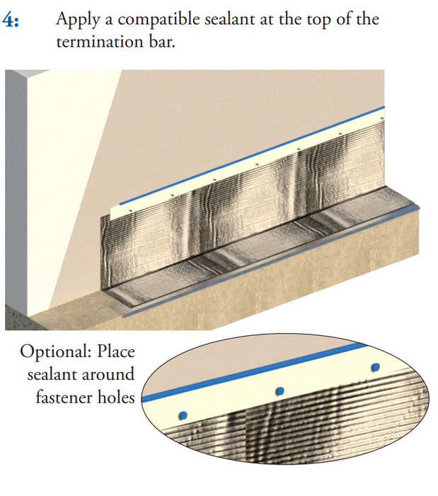 York No-Bow Termination Strip 2" x 50' (4 Rolls/Box)