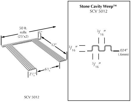 MTI Stone Cavity Weep