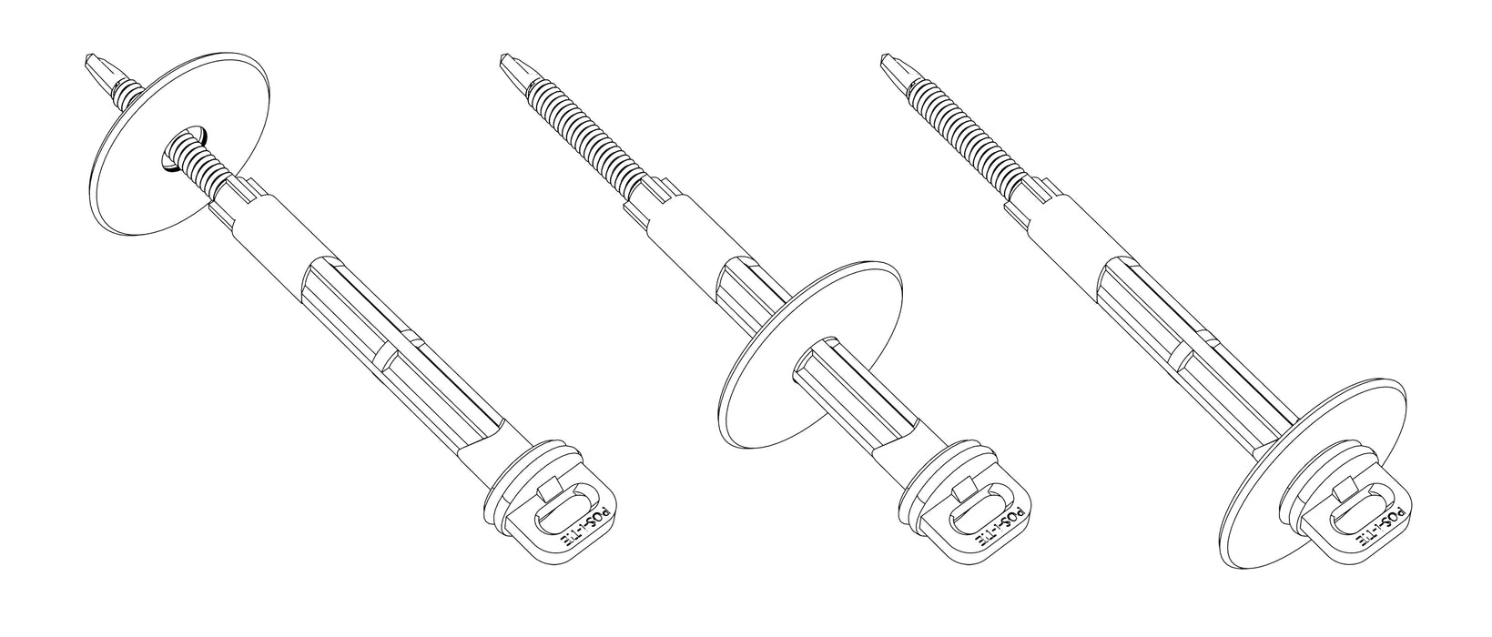 Plastic CI Washers for Pos-I-Tie®