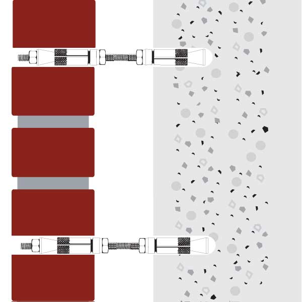 PROSOCO Grip Tie Anchors (25 Pieces/Box)