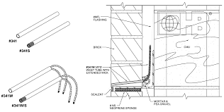 Hohmann & Barnard 341 Series Round Plastic Weep Holes