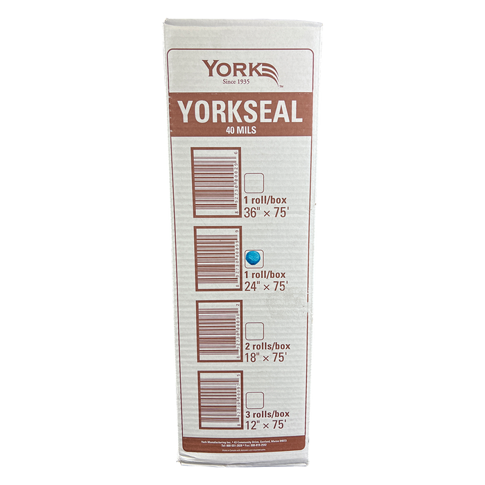 York Seal 40 mil Self-Adhering Flashing - 75' Roll