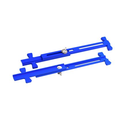 Bon Tool heavy duty sliding adjustable line stretchers for 4 to 12 inch block made of cast aluminum sold in pairs