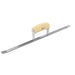 Half round sledrunner jointer 5/8 inch 20 inch steel tool for smooth mortar joint finishing