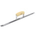 Half round sledrunner jointer 3/4 inch 20 inch with wood wave handle for forming half round joints