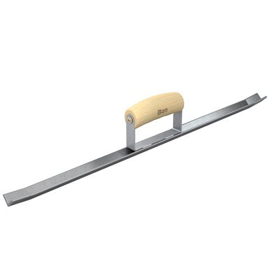 V sledrunner 3/4 inch 20 inch with wood handle for extended masonry joint work