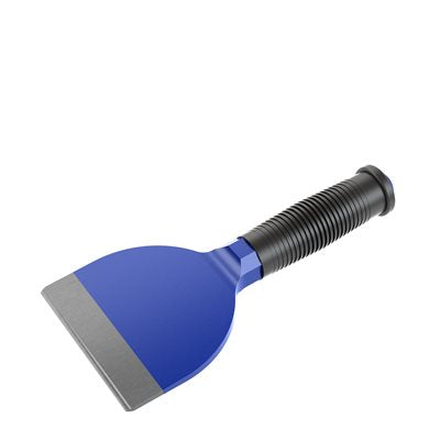 4 inch brick bolster with slip resistant rubber grip handle for cutting and splitting masonry materials