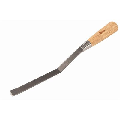 Grapevine jointer 1/2 inch with 1/8 inch round bit with wood handle for decorative masonry joints