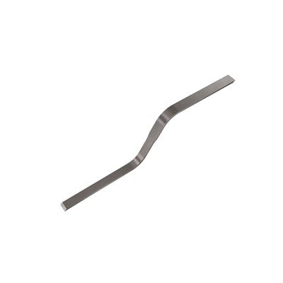 Masonry slicker 1/4 inch by 3/8 inch dual end tool for smoothing mortar joints