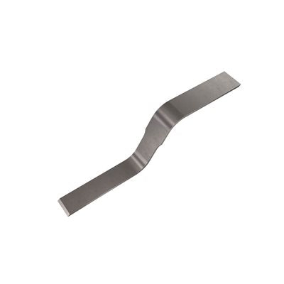 Masonry slicker 3/4 inch by 7/8 inch tool for smoothing and shaping masonry joints