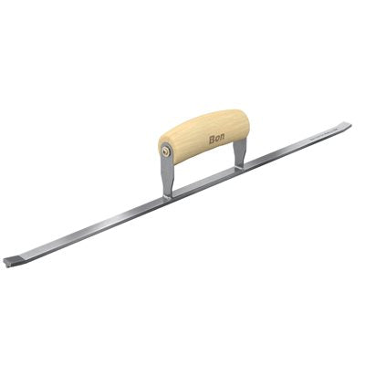 Grapevine sledrunner 20 inch 1/2 inch round with wood wave handle for smooth mortar joint finishing