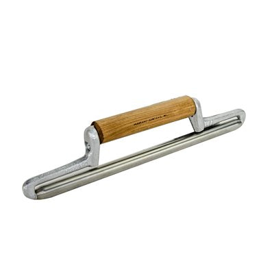 Hubbard sledrunner 14 inch by 3/4 inch with rotating steel blade and wood handle for masonry joint finishing