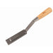 Wide square bead jointer 3/4 inch by 1/4 inch with wood handle for forming consistent bead joints