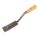 Wide square bead jointer 1 inch by 3/8 inch with wood handle for large raised joint profiles