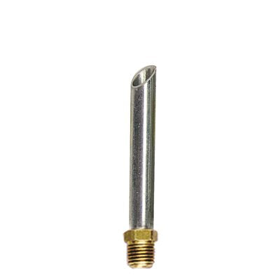 1/4 inch grout gun replacement nozzle with adapter for precise masonry joint application