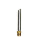 1/4 inch grout gun replacement nozzle with adapter for precise masonry joint application
