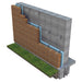 Hohmann & Barnard 2-Seal masonry veneer wall tie designed for secure anchoring of brick veneer to backup walls