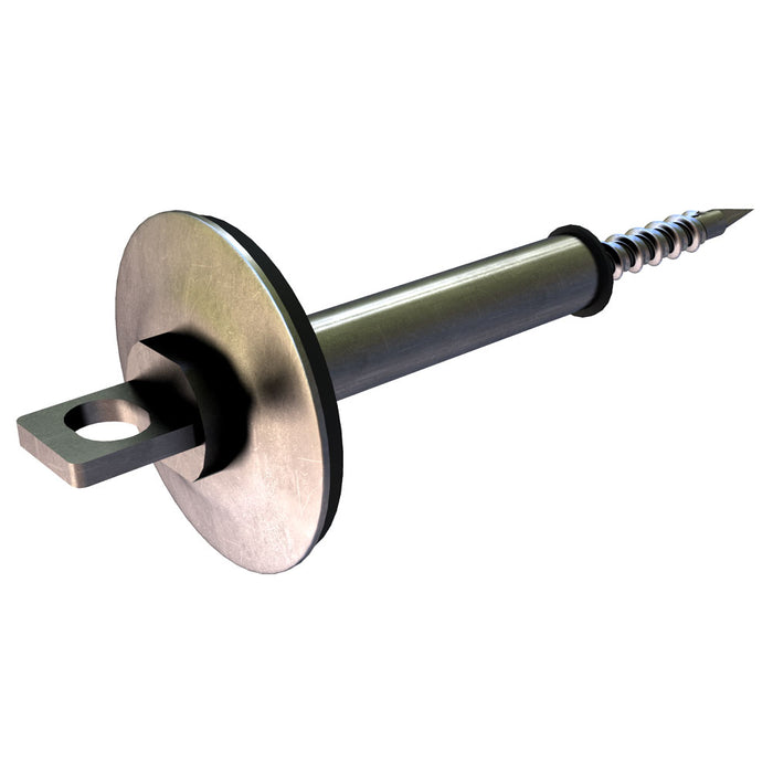 Hohmann & Barnard 2-Seal masonry veneer wall tie designed for secure anchoring of brick veneer to backup walls