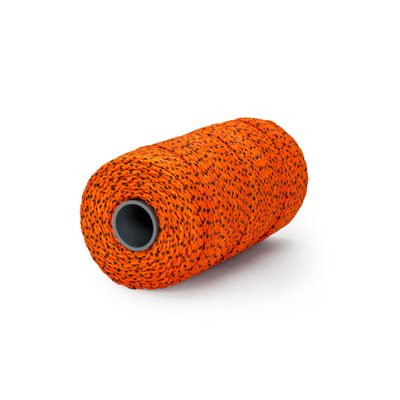 Bon Tool orange and black fleck braided mason line 685 ft for brick and block alignment
