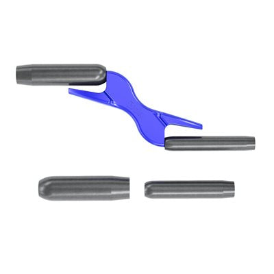 Barrel jointer with replaceable steel barrels and aluminum handle for finishing masonry joints