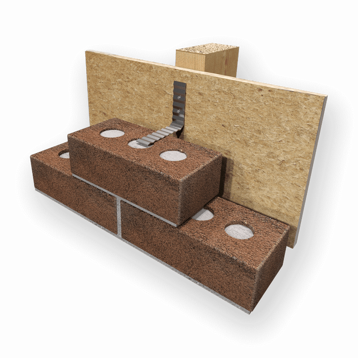 Corrugated Wall Ties – Hot-Dip Galvanized (16 Ga & 22 Ga)