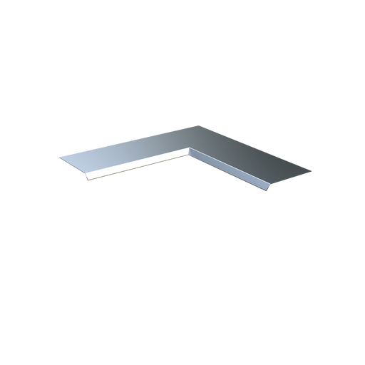 stainless steel drip edge inside flashing corners for masonry cavity wall systems