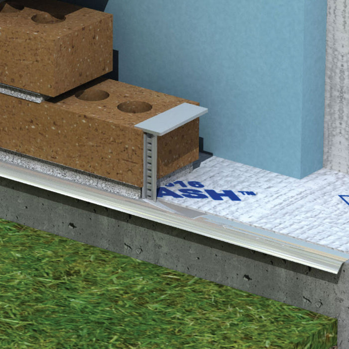 Hohmann & Barnard 343 Louvered Weep Holes for brick veneer walls providing moisture drainage and airflow