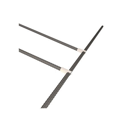 #4 rebar saddle designed to hold reinforcing steel at the correct height during concrete pours