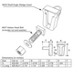 Heckmann Shelf-Angle Wedge Inserts for precise positioning and structural support in masonry wall construction