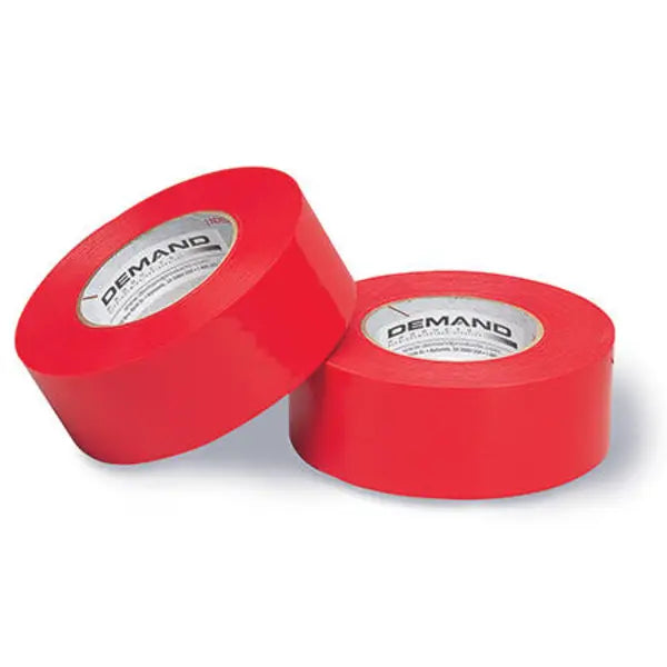 60 Day Red Stucco Tape 2 inch x 60 yards, contractor-grade tape for stucco, masonry, and exterior wall applications