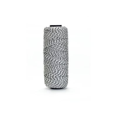 #18 braided nylon mason line black and white flecked 500 ft 170 lb test for masonry layout brick and block alignment