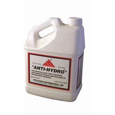 Anti Hydro admixture for waterproofing concrete and improving strength and durability