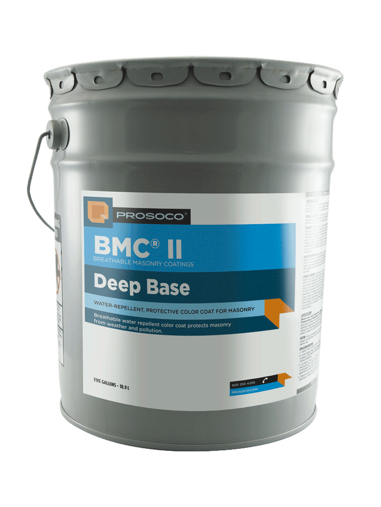 PROSOCO BMC II Deep Base – Breathable Masonry Coating & Water Repellen ...