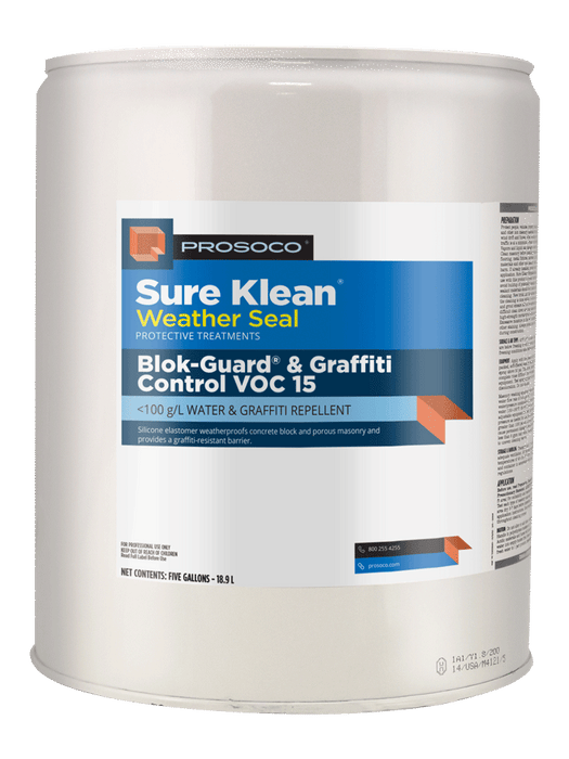 Can of Prosoco Sure Klean Weather Seal on a white background