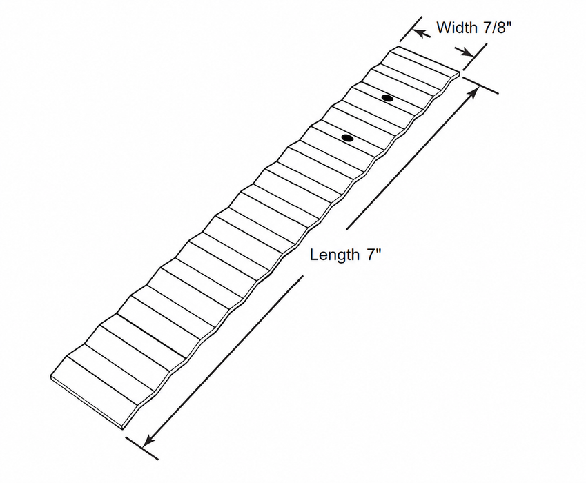 Hot-Dip Galvanized Corrugated Brick Wall Ties