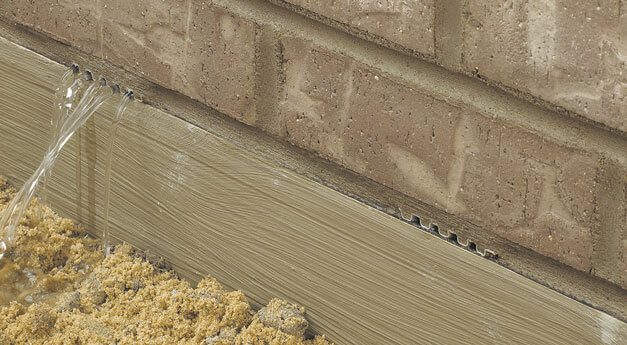 MTI Cavity Weep for masonry walls, designed to allow water to drain from cavity walls and prevent moisture buildup
