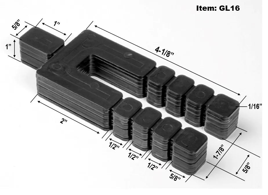 Glazelock Stackable Shims