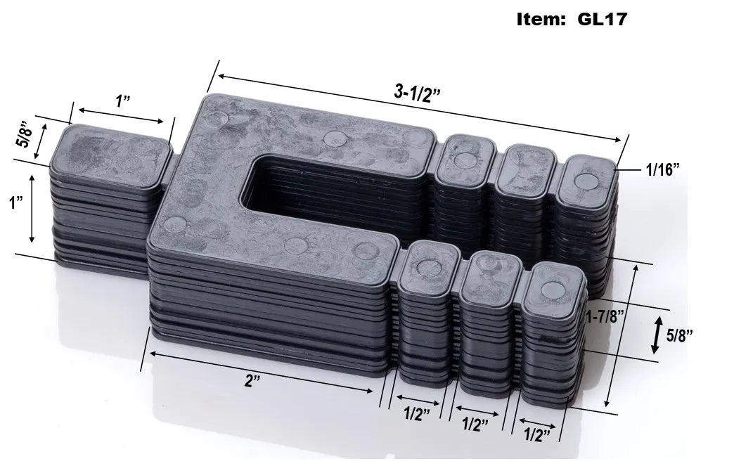 Glazelock Stackable Shims