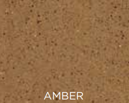Amber-colored surface with the word 'AMBER' written on it