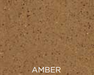 Amber-colored surface with the word 'AMBER' written on it