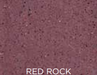 Solid red rock color swatch with 'Red Rock' text