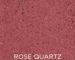 Solid color swatch of rose quartz with a textured pattern
